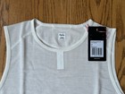 Rapha Men s 100  Merino Lightweight Sleeveless Base Layer Cream white