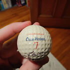 One Of A Kind  Jackie Gleason Signed  1960 Chick Harbert Championship Golf Ball