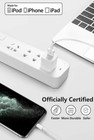 4pack  apple Mfi Certified  Charger Lightning To Usb Charging Cable Cord Compati