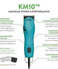 Wahl Professional Animal Km10 2-speed Brushless Motor Clipper Kit