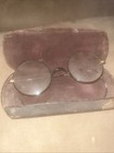 Vintage Full-rimmed Eyeglasses With Case Antique 1910s