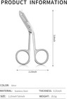 Professional Scissor Tweezers - 3cr13 Stainless Steel Tweezers With Handles  Lar
