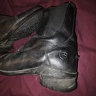 Ariat Women   s Heritage Zip Paddock Boots Black Leather Equestrian Riding 9