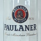 German Paulaner Pilsner Tankard 0 5 L  Glass Beer Stein Mug Free Shipping 