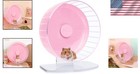 Super Silent Adjustable Hamster Exercise Wheel - Ideal For Small Pets In Pink