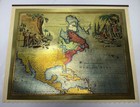  rare  The Sidewell Company Foil Old World Map Collection   10 Maps 