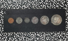 1962 Canada 6x Coin Mint Set Lot b3494 Silver  In Holder