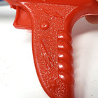 Vtg 60s Space Age Ray Gun Set Red Blue Mcm Decor Atomic Sci-fi Display Plastic