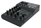 Rockville Rockmix 4 Channel Mic instrument Pro Recording Mixer usb Interface eq