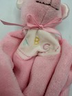 New Douglas Lil    Snugglers Baby Pink Bear Plush Lovey Security Blanket 1351 1