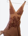 Catherine Malandrino  Pink Silk  Sheer Dress  Size 2