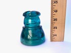 Blue Aqua Postal Cd 210 Glass Insulator  4 