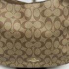 Excellent Condition Coach Signature Shoulder Pvc Bag F29209 31a
