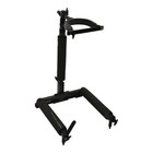 Detachable Sitar Stand     Lightweight Portable Design Soft Rubber Padding   Bag