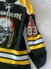 Vintage Megadeth Rattlehead 83 Hockey Jersey Great Condition Size M Never Open