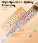 2025 Upgraded Electric Nail Drill Professional Portable Rechargeable 35000 Rpm C
