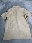 Vintage Boy Scouts Of America Uniform Shirt Men   s Medium Beige