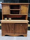 Antique Salesman Sample Hoosier Kitchen Cabinet Cupboard Hutch Metal Dollhouse