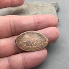Odessa Texas Meteor Crater Souvenir Elongated Penny Meteorite Site Squished