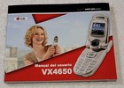 Verizon User Guide - Lg Vx4650 Flip Phone - English Spanish Manual Del Usario