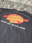Hank Williams Jr  T-shirt Vintage Whiskey Bent And Hell Bound Concert Shirt Y2k