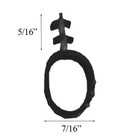 Pella Pcs Sliding Door Frame Weatherstrip 74 Inch Length Black Door Weather Seal