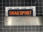 New Drag Sport Newspaper - Vintage 1960 s Racing Vinyl Sticker Decal Nhra