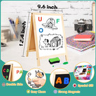 Magnetic Letters And Numbers With Magnet Board  Alphabet Abc Magnets  Learning  