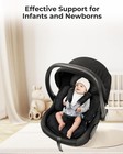 Infant Car Seat Insert  Head And Body Support  Reversible Newborn Insert 