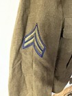 Vintage Us Army Ike Jacket Mens 40r Olive Wool Field Coat Uniform 40s  1