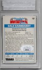 1992 Traks Dale Earnhardt Sr Autographed Card  19 Jsa Coa Awesome