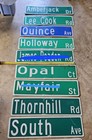 30 Inch Street Name Signs Pick One  Approximately 30 Inch In Length