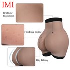 Imi 9th Flocking Silicone Hip Shaping Pants Fake Vagina Panties For Crossdresser