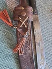   Machete Bush Knife   Leather Sheath 