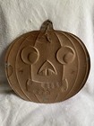 Rare Antique 1930s German Jack-o-lantern Paper Die Cut Halloween Pumpkin Signed