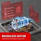 16  Cordless Chainsaw Brushless Electric Handheld Chain Saw With Battery charge