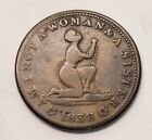 1838 Am I Not A Woman   A Sister Anti-slavery Token Nice