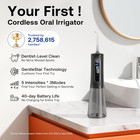 Water Dental Flosser For Teeth  Cordless Water Teeth Cleaner Picks  3 Modes 5 In