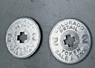 Vintage Colorado Retail 2 Sales Tax Token Lot Of 2