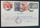 1932 Argentina Lz 127 Graf Zeppelin Airmail Flight Pc Cover To Lorch Germany