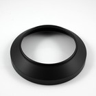 For Wide-angle Lenses 72 Mm Aluminium Metal Lens Hood Shade Screw In