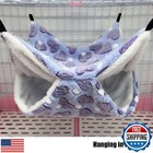 3 Pieces Small Pet Cage Hammock Hanging Tunnel For Small Animals Hanging Bed 