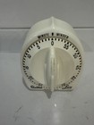 Robert Shaw Lux Vintage Minute Minder Timer-white-timer And Bell Work