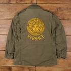 Vintage Military Jacket M 80s M65 Cold Weather Field Customised Green