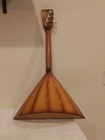 Vtg Russian Balalaika Three String Musical Instrument Soviet Era Made In Ussr