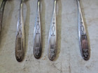 6 Teaspoons Silverplate Grosvenor Community Plate Oneida Vintage No Monogram