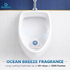 Premium Urinal Screen Deodorizer12 Pack  Longlasting Up To 30 Days 3000 Flush   