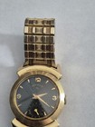 Vintage Lord Elgin Black Knight 14k Gold Filled  21j Manual Wind Watch 27mm
