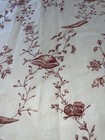 Custom Brunschwig fils    biscay   linen Toile Coastal Style Valance 130   wide