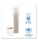 Boardwalk   Paper Hot Cups  10 Oz  White  1000 carton